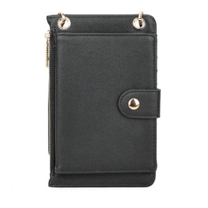 Phone Crossbody Bag - Black